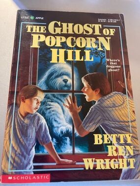The ghost of popcorn hill children’s spooky vintage paperback 1994